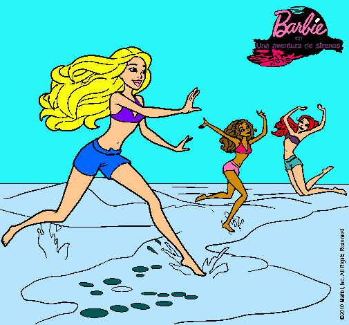 Barbie de regreso a la playa