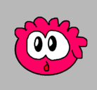 Dibujo Puffle 2 pintado por luxia