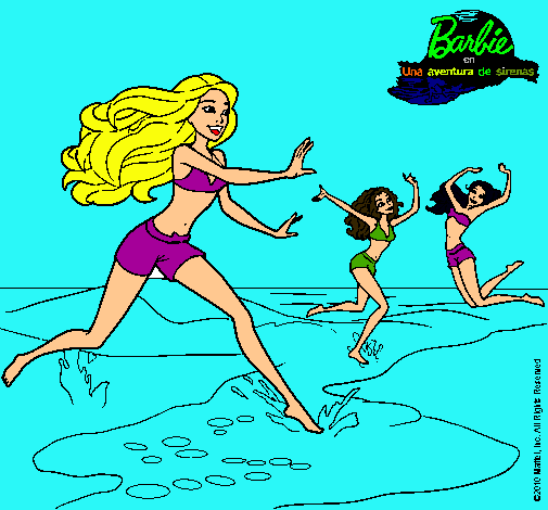 Barbie de regreso a la playa