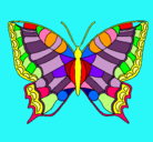 Dibujo Mariposa pintado por Elenuska