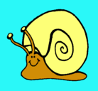 Dibujo Caracol  pintado por kmarisol