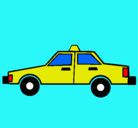Dibujo Taxi pintado por CHESCO