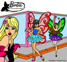 Dibujo Las hadas de Barbie pintado por kerli