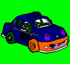 Dibujo Herbie Taxista pintado por andyale