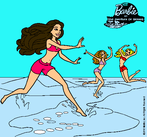 Barbie de regreso a la playa