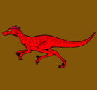 Dibujo Velociraptor pintado por Indiolalo