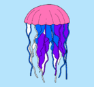 Dibujo Medusa pintado por berrinchitos