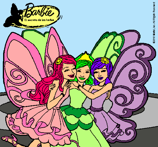 Barbie y sus amigas en hadas