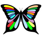 Dibujo Mariposa pintado por gonjunior
