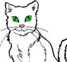 Dibujo Gato pintado por Alexita