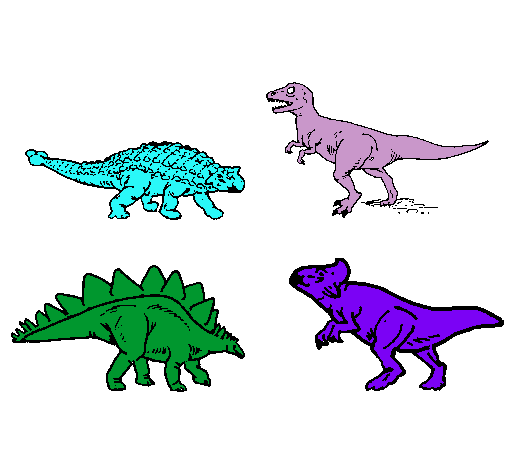 Dibujo Dinosaurios de tierra pintado por HectorAntonio