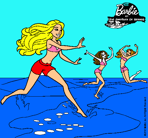 Barbie de regreso a la playa