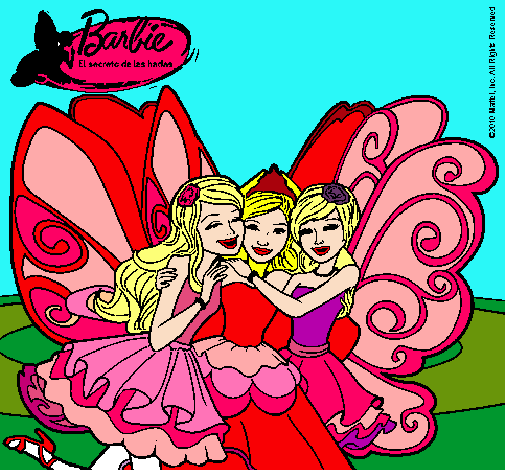 Barbie y sus amigas en hadas
