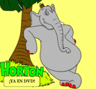 Dibujo Horton pintado por juliethtatiana