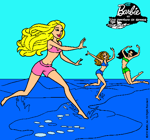 Barbie de regreso a la playa