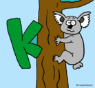Dibujo Koala pintado por kachitoz
