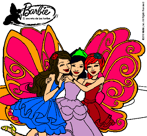 Barbie y sus amigas en hadas