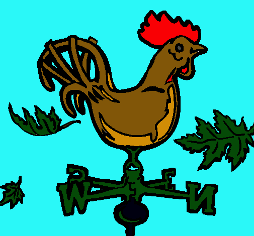 Veletas y gallo