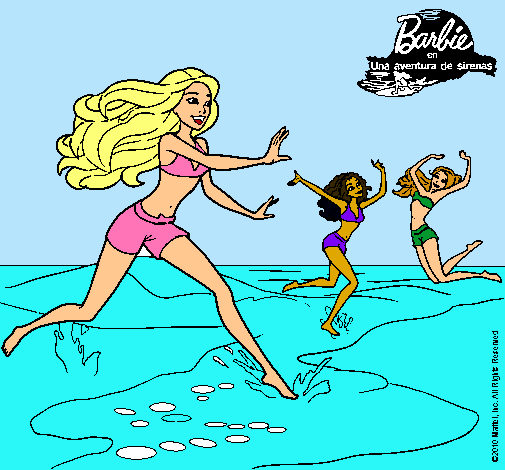 Barbie de regreso a la playa