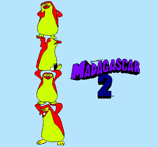 Madagascar 2 Pingüinos