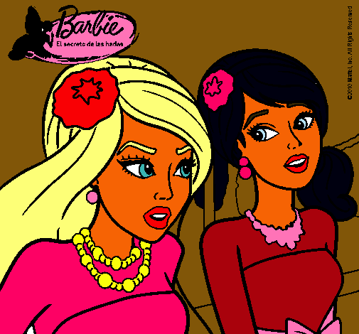 Barbie y su amiga