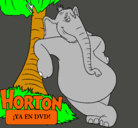 Dibujo Horton pintado por jfhduyjfu