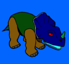 Dibujo Triceratops II pintado por xcftfjuiliijhmf