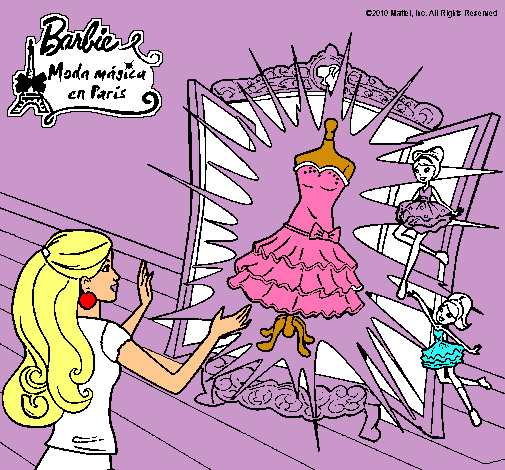 El vestido mágico de Barbie