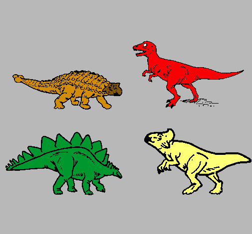 Dinosaurios de tierra