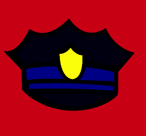 Gorra de policía