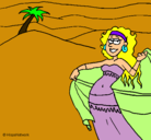 Dibujo Sahara pintado por Gisela123