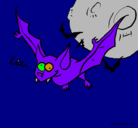 Dibujo Murciélago loco pintado por alexpol