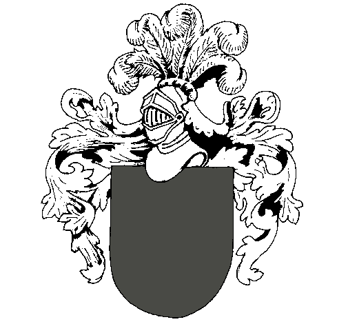 Escudo de armas y casco