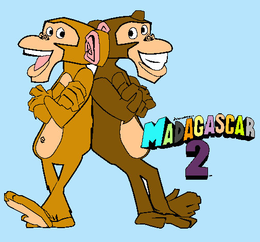 Madagascar 2 Manson y Phil 2