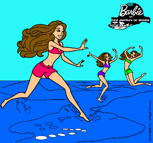 Barbie de regreso a la playa