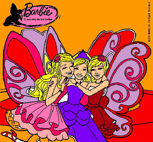 Barbie y sus amigas en hadas