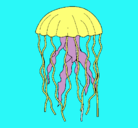 Dibujo Medusa pintado por abaco