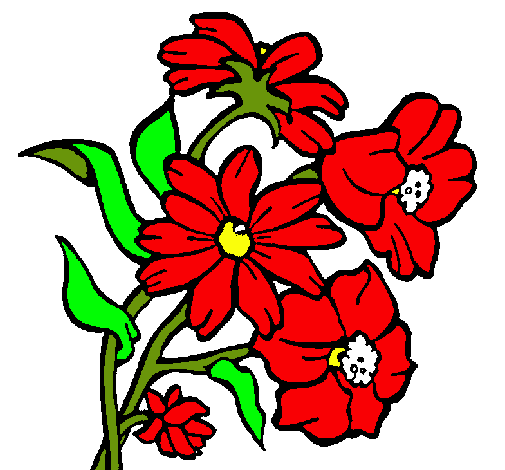 Dibujo Flores pintado por Davichin