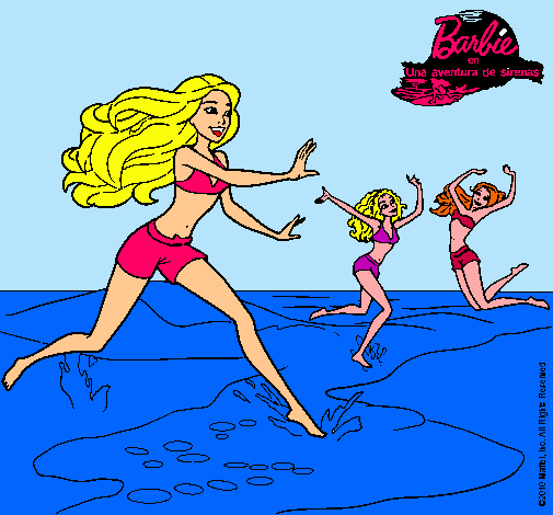 Barbie de regreso a la playa