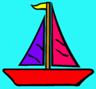 Dibujo Barco velero pintado por urielllll