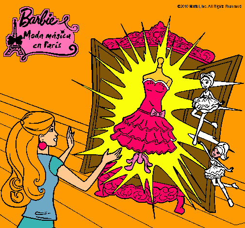 El vestido mágico de Barbie