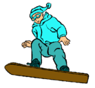 Dibujo Snowboard pintado por gerardoctovi