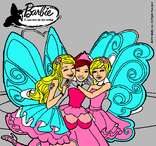 Barbie y sus amigas en hadas