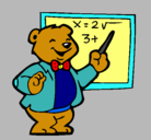 Dibujo Profesor oso pintado por gerardovr