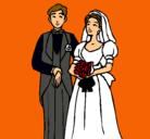 Dibujo Marido y mujer III pintado por pirma