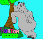 Dibujo Horton pintado por paosiiiiiono