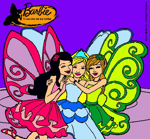 Barbie y sus amigas en hadas