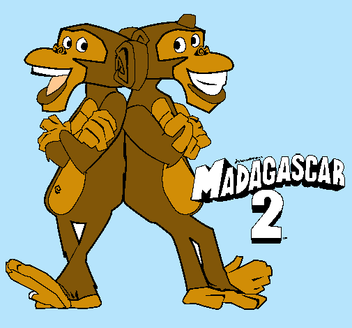 Madagascar 2 Manson y Phil 2