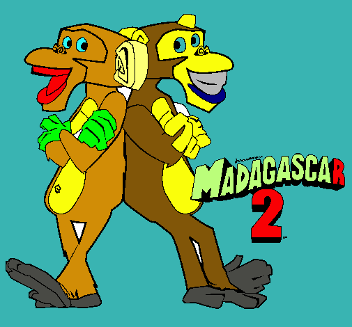 Madagascar 2 Manson y Phil 2