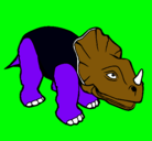 Dibujo Triceratops II pintado por marmaduke